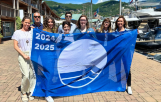 Bandiera Blu 2024 team Marina di Varazze