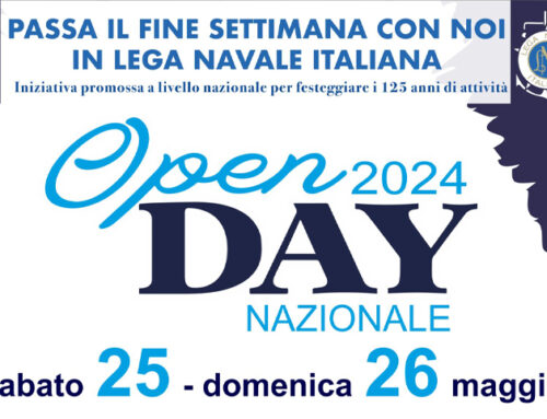 25-26 Maggio: Open days con la Lega Navale Sezione di Varazze